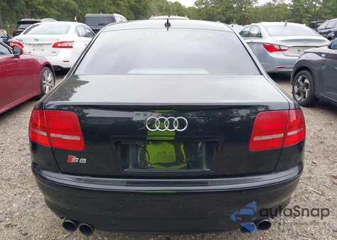 2009 Audi S8 5.2 from USA, damaged, VIN WAUPN94E09N001401